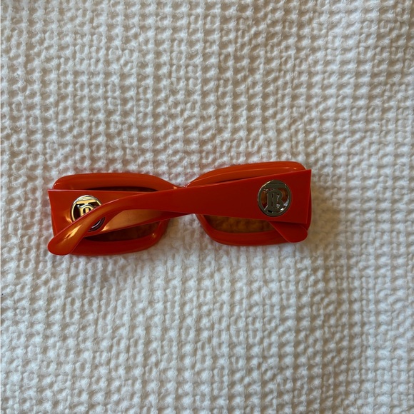 Burberry “Astrid” Sunglasses in Orange - Picture 7 of 10
